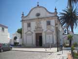 Igreja da Misericórdia no Largo da Misericórdia, na Pederneira