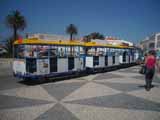 Comboio Turistico no Sitio da Nazaré