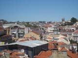 Lisboa, vista do Elevador de Sta.Justa)