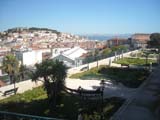 Lisboa, vista do Jardim de São Pedro de Alcântara)